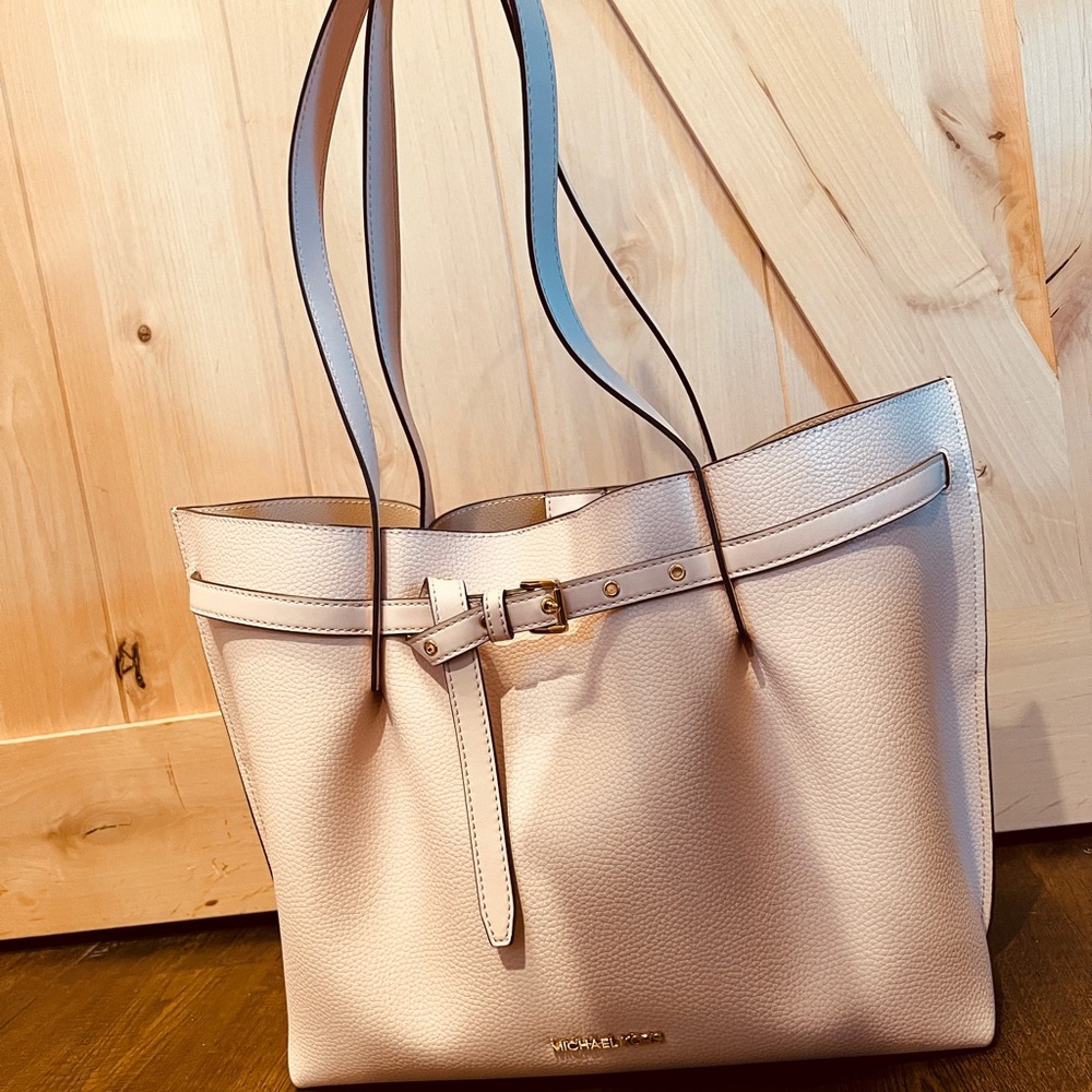 Michael Kors Emilia Pink Tote Bag